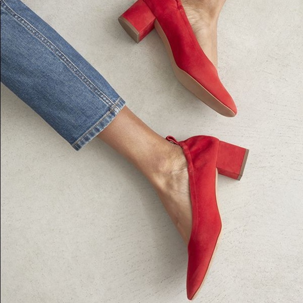 Everlane Suede Day Heel